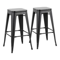 Set Of 2 Oregon Barstools - LumiSource -Homcom Crosley Shop GUEST 716cadfd 77cb 44b6 bc23 5acaee445ec6