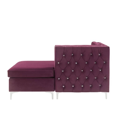 34" Jaszira Chaise Lounge - Acme Furniture 4 34" Jaszira Chaise Lounge - Acme Furniture - Image 2