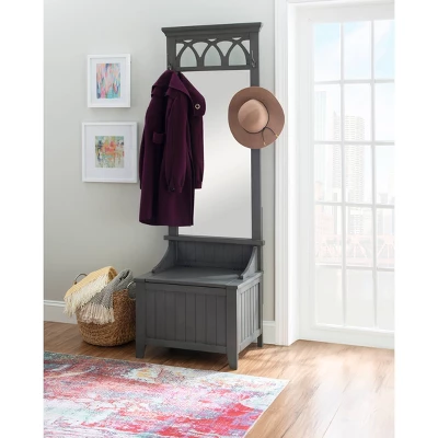 Alina Hall Tree Gray - Powell Company 8 Alina Hall Tree Gray - Powell Company - Image 6