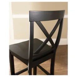 Set Of 2 30" X-Back Barstools - Crosley -Homcom Crosley Shop GUEST 71e8648d eb25 498c 8ccf 1463098ba827