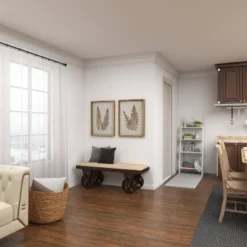 Industrial Wood Bench Brown - Olivia & May -Homcom Crosley Shop GUEST 7209a9e4 95d7 4d09 8a61 a11b4bb217e2