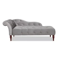 Jennifer Taylor Home Samuel Tufted Roll Arm Chaise Lounge -Homcom Crosley Shop GUEST 7250b969 cd5e 420c 8af6 18222e26cb7a