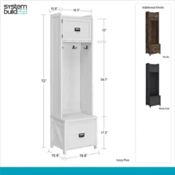 Brookside Entryway Hall Tree With Storage Bench - Room & Joy 22 Brookside Entryway Hall Tree With Storage Bench - Room & Joy -Homcom Crosley Shop GUEST 72ec4a7e 9b0b 4c9e a559 91d8ad6c61a1