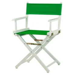 Director's Chair - White Frame -Homcom Crosley Shop GUEST 731f905b 2c66 463e ae36 a892d3e0d1b8