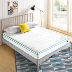 Zinus Euro Top Bonnell 8" Hybrid Mattress -Homcom Crosley Shop GUEST 737a31f6 2c28 4e32 89e4 2f8d856f8c4f