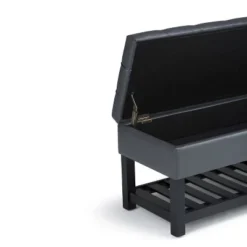 44" Wyatt Storage Ottoman Bench - WyndenHall -Homcom Crosley Shop GUEST 73b4c903 22b5 4307 9795 4e16d89493c9