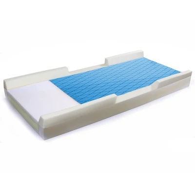 ProHeal Multi-Tiered Foam Hospital Raised-Rail Bed Mattress - 36" X 76" X 6" 4 ProHeal Multi-Tiered Foam Hospital Raised-Rail Bed Mattress - 36" X 76" X 6" - Image 2