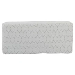 Large Textured Storage Bench - HomePop -Homcom Crosley Shop GUEST 753751b9 8265 469b 841d a1f5a167c13f