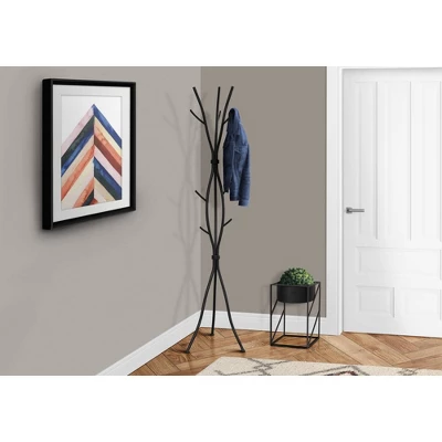 Coat Rack - Metal - EveryRoom 3 Coat Rack - Metal - EveryRoom