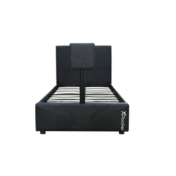 Oracle Gaming Bed With TV Mount For TVs Up To 32" Black - X Rocker