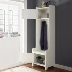 Fremont Entryway Tower White - Crosley -Homcom Crosley Shop GUEST 7779344c 0789 4f5d b41f dca7fbc7b8e8