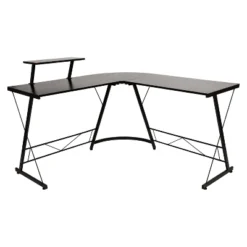 Flash Furniture L-Shaped Desk 71.5" Computer Corner Desk, Home Office Corner Desk, Gaming Desk, Space Saving, Easy To Assemble -Homcom Crosley Shop GUEST 77c341c7 b38d 4f07 aadf fbf04612f124