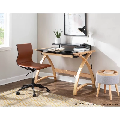 Tray Foot Stool Ottoman - LumiSource 12 Tray Foot Stool Ottoman - LumiSource - Image 10