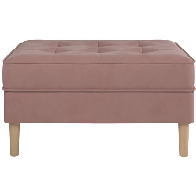 Inmod Matilde Velvet Ottoman 5 Inmod Matilde Velvet Ottoman - Image 3