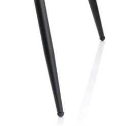 Elama 2 Piece Faux Leather Tufted Chair In Black With Black Metal Legs -Homcom Crosley Shop GUEST 79830565 ba9e 4256 a824 d99c18fa10b6