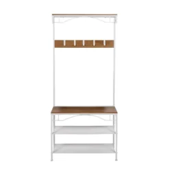 Honey-Can-Do Entry Way Hall Tree With Shelves -Homcom Crosley Shop GUEST 7999ff26 e48d 47fa ac1b 6851742929e5