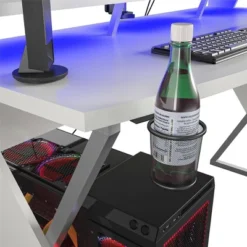 Xtreme Gaming Desk With Riser White - NTENSE 13 Xtreme Gaming Desk With Riser White - NTENSE -Homcom Crosley Shop GUEST 7a288173 3ba5 406c 8b02 af470fafd2f8