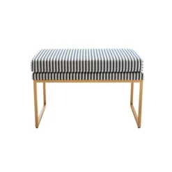 30.5" Decorative Pillowtop Ottoman - WOVENBYRD -Homcom Crosley Shop GUEST 7af3a9bd 3501 4c6e 98de 52d72cb45adb