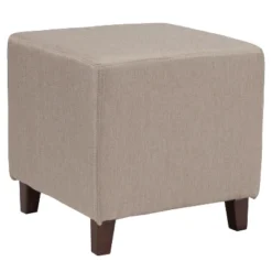 Flash Furniture Ascalon Taut Upholstered Cube Ottoman Pouf -Homcom Crosley Shop GUEST 7b9274cd 3c15 4aeb 8898 78abe8d1446d