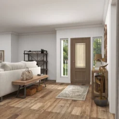 Natural Solid Wood Bench Light Brown - Olivia & May -Homcom Crosley Shop GUEST 7ba1f770 2a4b 4ab6 b2df c93347eb42d7