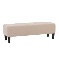Rosewell Button Tufted Fabric Accent Bench - CorLiving -Homcom Crosley Shop GUEST 7be5d6c7 3ba8 4316 ad2f 9aa2abf571e0