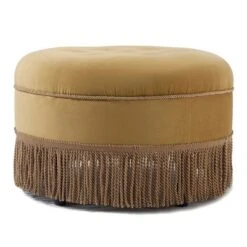Jennifer Taylor Home Yolanda 24" Upholstered Round Accent Ottoman -Homcom Crosley Shop GUEST 7e7821bf f460 4785 b34a e4742b6d6b2e