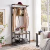 Yaheetech 72"H Multifunctional Hall Tree Entryway Coat Rack With Top Shelf -Homcom Crosley Shop GUEST 7eba136e a5e3 4a21 8a1d 39c199a6ea9e