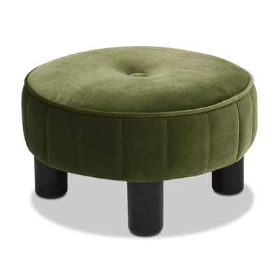 Jennifer Taylor Home Riley 16 Inch Round Footstool Ottoman 8 Jennifer Taylor Home Riley 16 Inch Round Footstool Ottoman - Image 6