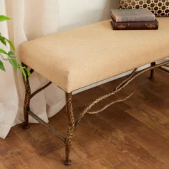 Farmhouse Wood Rectangle Bench Brown - Olivia & May -Homcom Crosley Shop GUEST 807adc99 9cd3 489b 84b5 d6e9a9c94f63