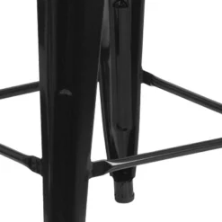 Emma And Oliver 24"H Backless Black Metal Counter Height Stool With Wood Seat 20 Emma And Oliver 24"H Backless Black Metal Counter Height Stool With Wood Seat -Homcom Crosley Shop GUEST 80ec44ba b81a 4e3c a743 100d10b13c77