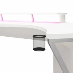 Xtreme Gaming Corner Desk With Riser & Led Light Kit White - NTENSE -Homcom Crosley Shop GUEST 812cdce0 4df2 4797 ad8f 21ef508a62dd