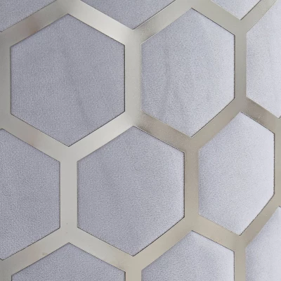 Honeycomb Glam Ottoman - LumiSource 4 Honeycomb Glam Ottoman - LumiSource - Image 2