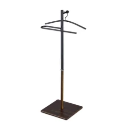 Kumo Freestanding Metal Organizer With Removable Hanger Trouser Bar Valet Stand - Proman Products -Homcom Crosley Shop GUEST 830027ce c0fb 43f3 9f63 eb33de771962