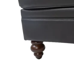 Benito 26.5" Wide Contemporary Genuine Leather Ottoman For Living Room | ARTFUL LIVING DESIGN 23 Benito 26.5" Wide Contemporary Genuine Leather Ottoman For Living Room | ARTFUL LIVING DESIGN -Homcom Crosley Shop GUEST 8371166d 692b 4bb2 97df 8ad5880df899