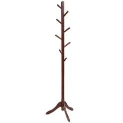 Costway Wooden Coat Rack Stand Entryway Hall Tree 2 Adjustable Height W/ 8 Hooks GrayBrown 23 Costway Wooden Coat Rack Stand Entryway Hall Tree 2 Adjustable Height W/ 8 Hooks GrayBrown -Homcom Crosley Shop GUEST 83e65e33 1945 460b 995e 8b3d9fd23c98