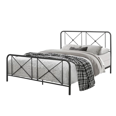 Queen Williamsburg Metal Bed Black - Hillsdale Furniture 10 Queen Williamsburg Metal Bed Black - Hillsdale Furniture - Image 8