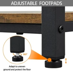 Yaheetech 72"H Multifunctional Hall Tree Entryway Coat Rack With Top Shelf -Homcom Crosley Shop GUEST 84b4fd1a b4d8 48ed b5fb e40c683979e1