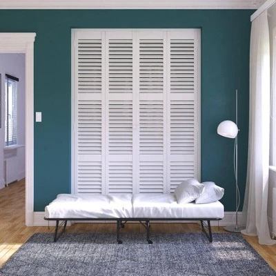 Twin 5" Mattress With Folding Metal Guest Bed - Room & Joy 10 Twin 5" Mattress With Folding Metal Guest Bed - Room & Joy - Image 8