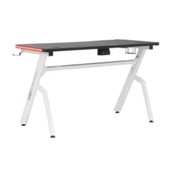 Icon PC Gaming Desk With Built-in Charging Station And LED Lights Black - SD Gaming 25 Icon PC Gaming Desk With Built-in Charging Station And LED Lights Black - SD Gaming -Homcom Crosley Shop GUEST 84ed7154 d636 474a b3bb 760364eef6c2