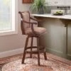 31" Dakota Swivel Barstool With Arms Light Brown - Powell Company 1 31" Dakota Swivel Barstool With Arms Light Brown - Powell Company -Homcom Crosley Shop GUEST 85552de7 b2ab 443b a5f9 a69bb093370a