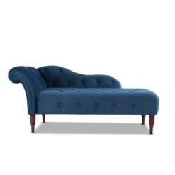 Jennifer Taylor Home Samuel Tufted Roll Arm Chaise Lounge -Homcom Crosley Shop GUEST 85828c79 a687 4fd1 968a 96f112d2adf1