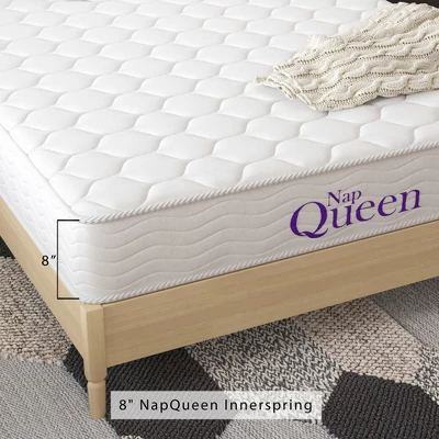 NapQueen 8" Elsa Innerspring Mattress 4 NapQueen 8" Elsa Innerspring Mattress - Image 2