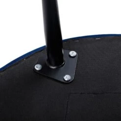 BirdRock Home Tufted Round Ottoman - Velvet Foot Stool - Navy -Homcom Crosley Shop GUEST 8647df2b 4da9 4d2b affc ebf55d93ff39