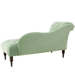 Chaise Lounge In Lulu Sage Green - Skyline Furniture -Homcom Crosley Shop GUEST 8696b7c3 333d 462a a347 ca06dc1f323d