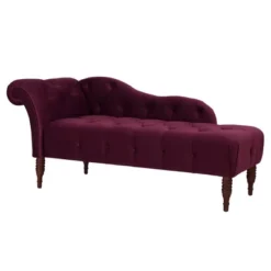 Jennifer Taylor Home Samuel Tufted Roll Arm Chaise Lounge -Homcom Crosley Shop GUEST 871d26ce 7045 4141 855f 85f9b9103c6e