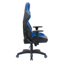 Nightshade Gaming Chair Black And Blue - CorLiving -Homcom Crosley Shop GUEST 8853e10c 0283 4bbb 84a8 00f79915bc9d