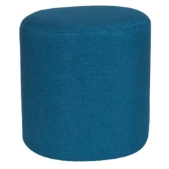 Flash Furniture Barrington Taut Upholstered Round Ottoman Pouf -Homcom Crosley Shop GUEST 8871e4f4 1466 4bbb 80f7 ce359c3f3c11