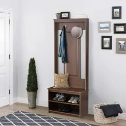 Saint Birch Lambert Hall Tree & Shoe Bench -Homcom Crosley Shop GUEST 888c4170 e4b3 4ef5 96a6 a50eb881ff91