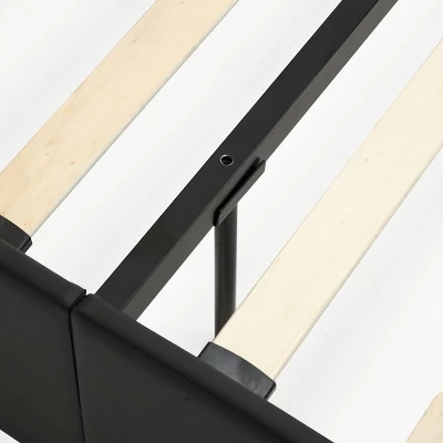 Orion ESports Gaming Bed Frame With TV Mount For TVs Up To 32" Black/Red - X Rocker 8 Orion ESports Gaming Bed Frame With TV Mount For TVs Up To 32" Black/Red - X Rocker - Image 6