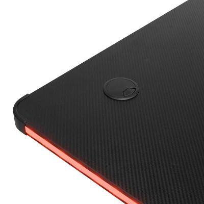 Icon PC Gaming Desk With Built-in Charging Station And LED Lights Black - SD Gaming 8 Icon PC Gaming Desk With Built-in Charging Station And LED Lights Black - SD Gaming - Image 6